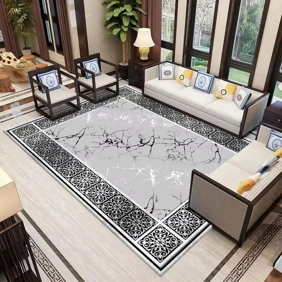 Northern Europe Luxury Carpet Living Room 160x230cm for Bedroom Room Decor Soft Large Area Rugs Washable Balcony Sofa Floor Mat