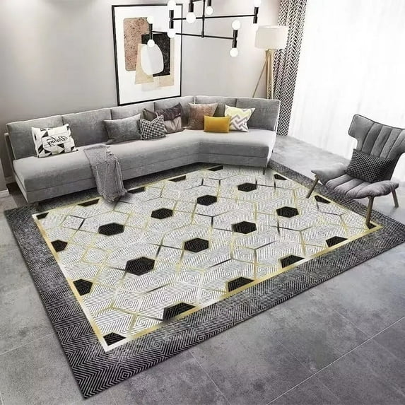 Northern Europe Luxury Carpet Living Room 160x230cm for Bedroom Room Decor Soft Large Area Rugs Washable Balcony Sofa Floor Mat