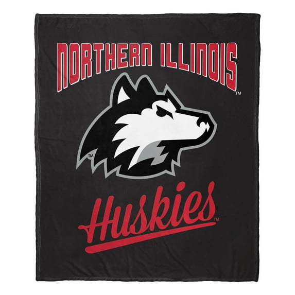 The Northwest 1COL-23600-0141-OOF 50 x 60 in. NCAA Northern Illinois University Alumni Silk Touch Throw Blanket
