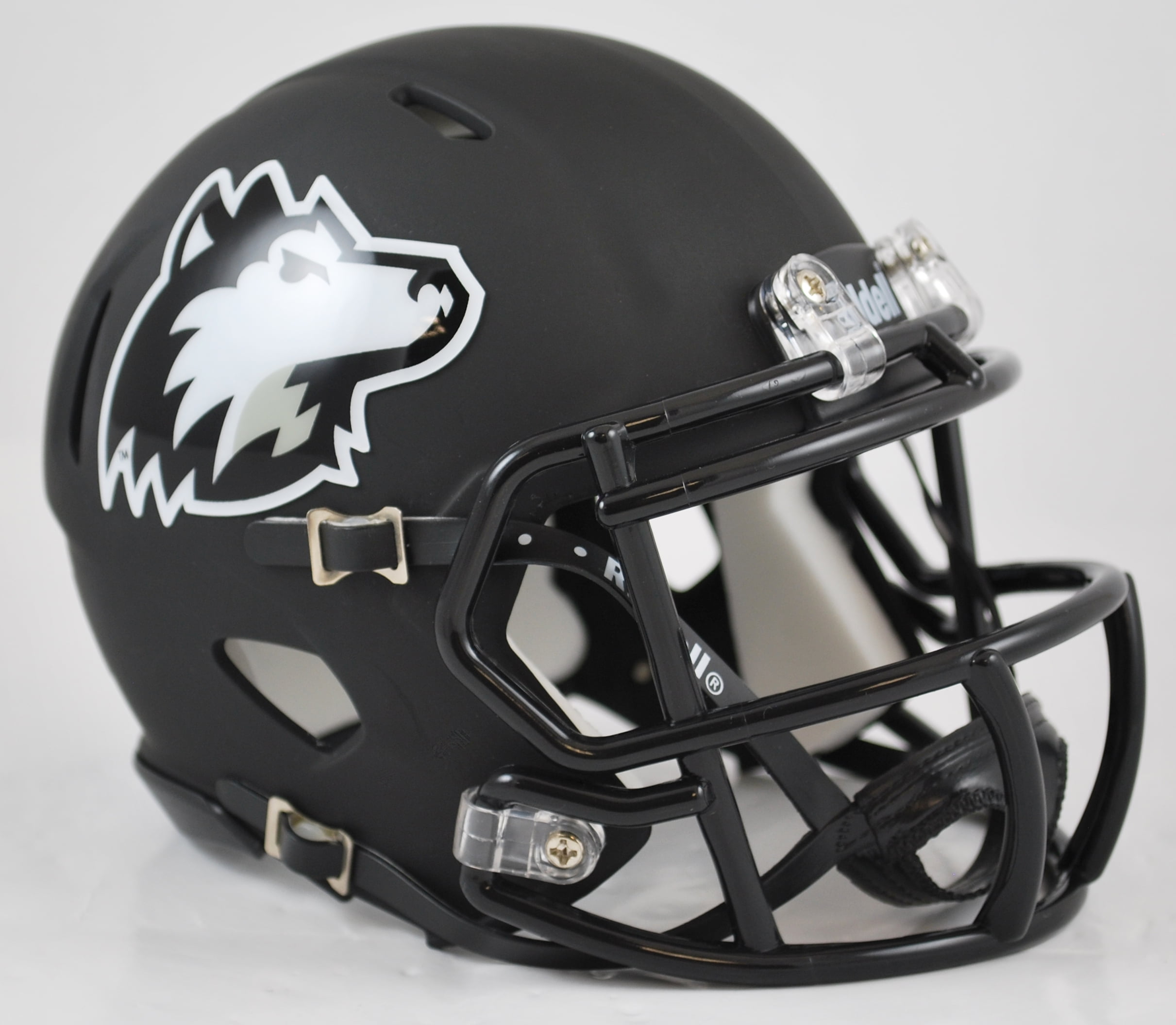 Northern Illinois Huskies Matte Black Riddell NCAA Speed Mini Helmet