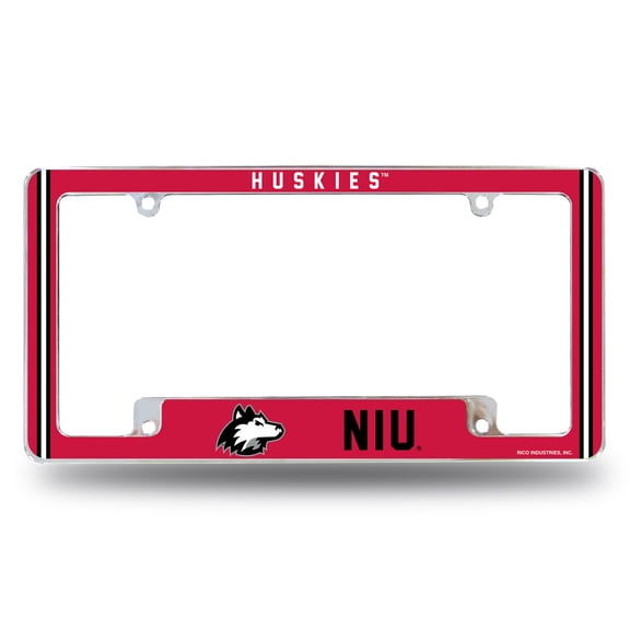 NORTHERN ILLINOIS ALTERNATE DESIGN ALL OVER CHROME FRAME
