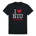 thumbnail image 1 of Northern Illinois University I Love T-Shirt, Black - Large, 1 of 1