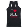 thumbnail image 1 of Northern Illinois University Love Tank for Women, Black & White - Large, 1 of 1