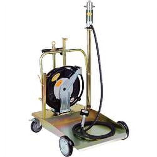 Northern Industrial Tools 109094 5-1 Mobile Oil Pump Kit with Hose Reel for  400 lbs Drums