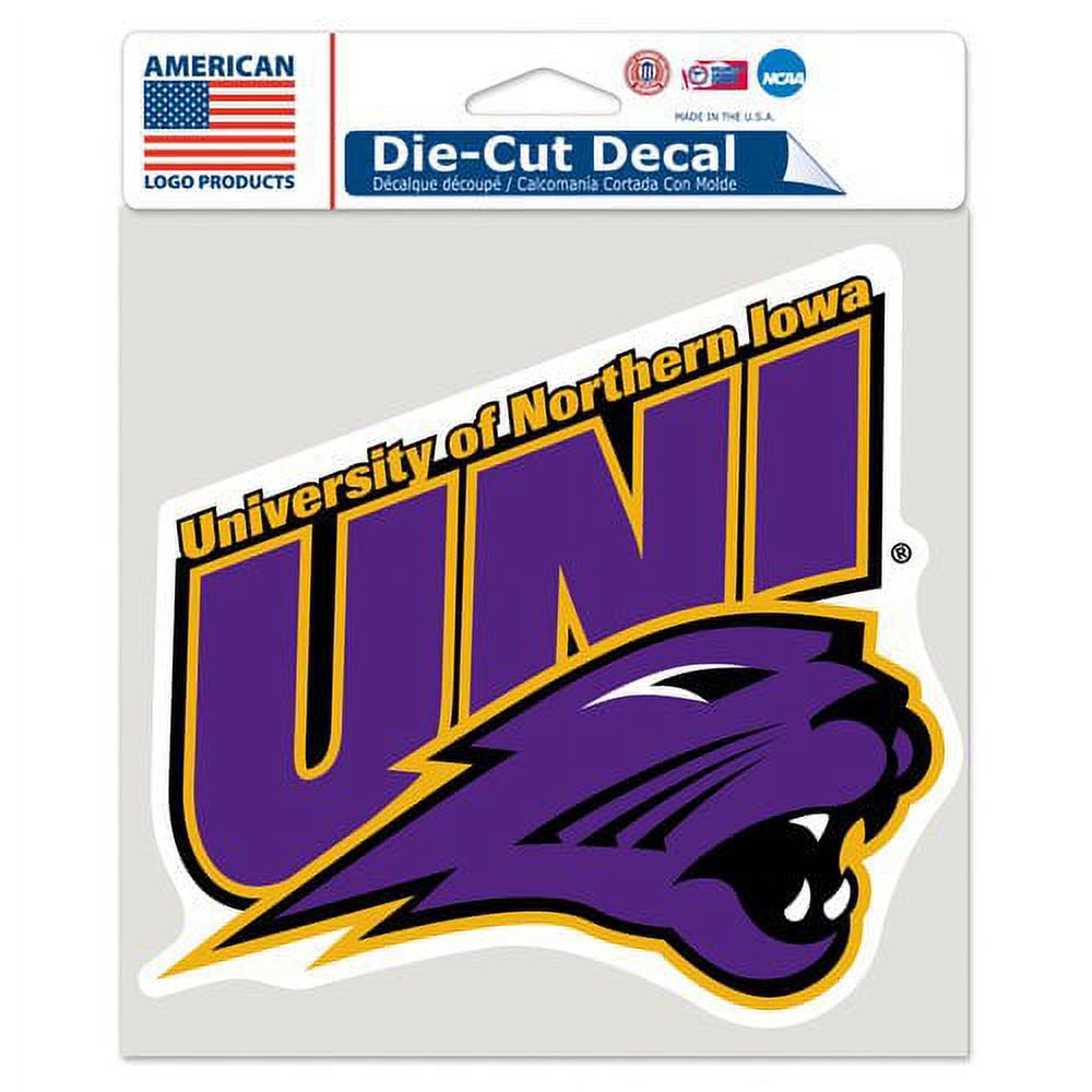 Northern Iowa Panthers 6" x 6" Decal - Walmart.com