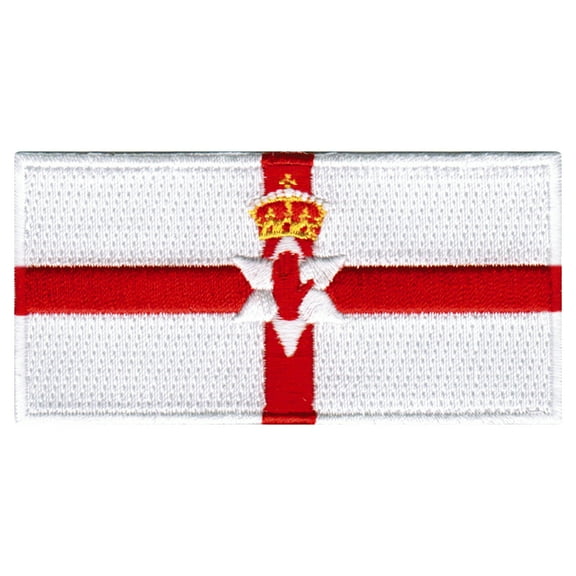 Northern Ireland Flag Embroidered Iron-on Patch