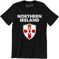 thumbnail image 1 of Northern Ireland Flag Men's Top Irish Football Gift T-Shirt, 1 of 4