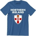 thumbnail image 1 of Northern Ireland Flag Men's Top Irish Football Gift T-Shirt, 1 of 4