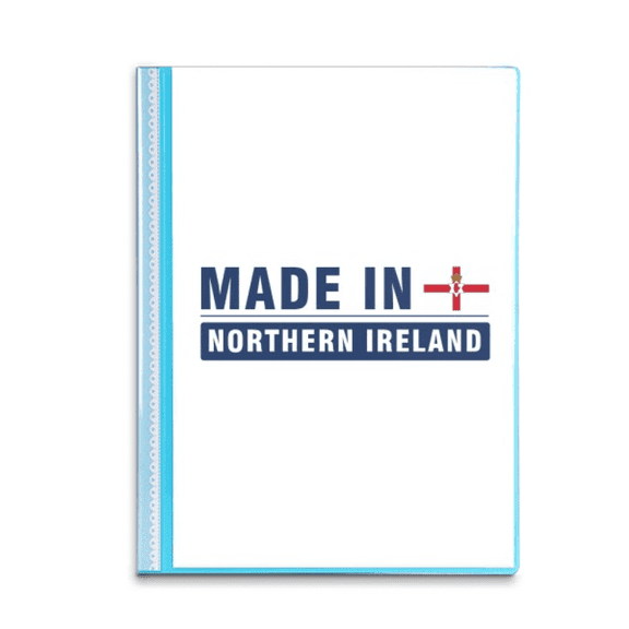 Northern Ireland Make Territorial Flags Book Sheet Protectors Portfolio Binder Folder