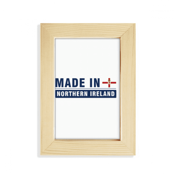 Northern Ireland Make Territorial Flags Desktop Display Photo Frame Picture Art Painting 5x7 inch