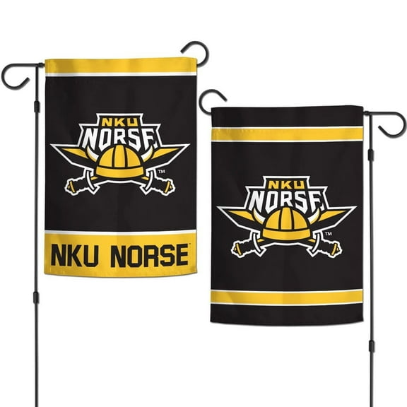 Northern Kentucky University Norse 12.5 x 18" Double Sided Yard and Garden College Banner Flag Is Printed in the USA