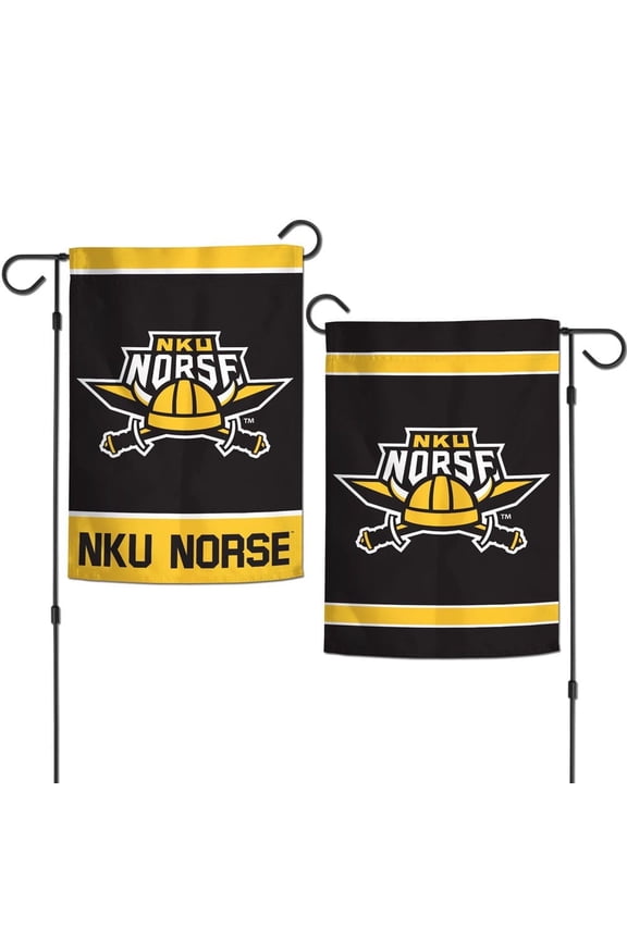Northern Kentucky University Norse 12.5 x 18" Double Sided Yard and Garden College Banner Flag Is Printed in the USA