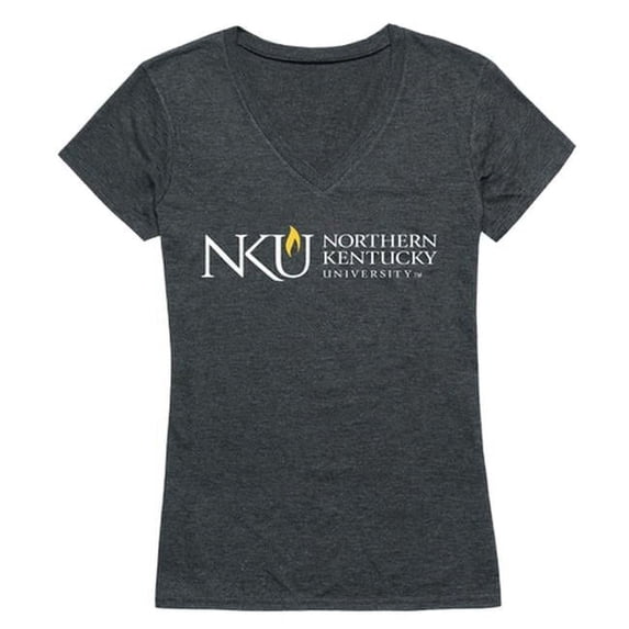 Northern Kentucky University Women Institutional T-Shirt, Heather Charcoal - Small