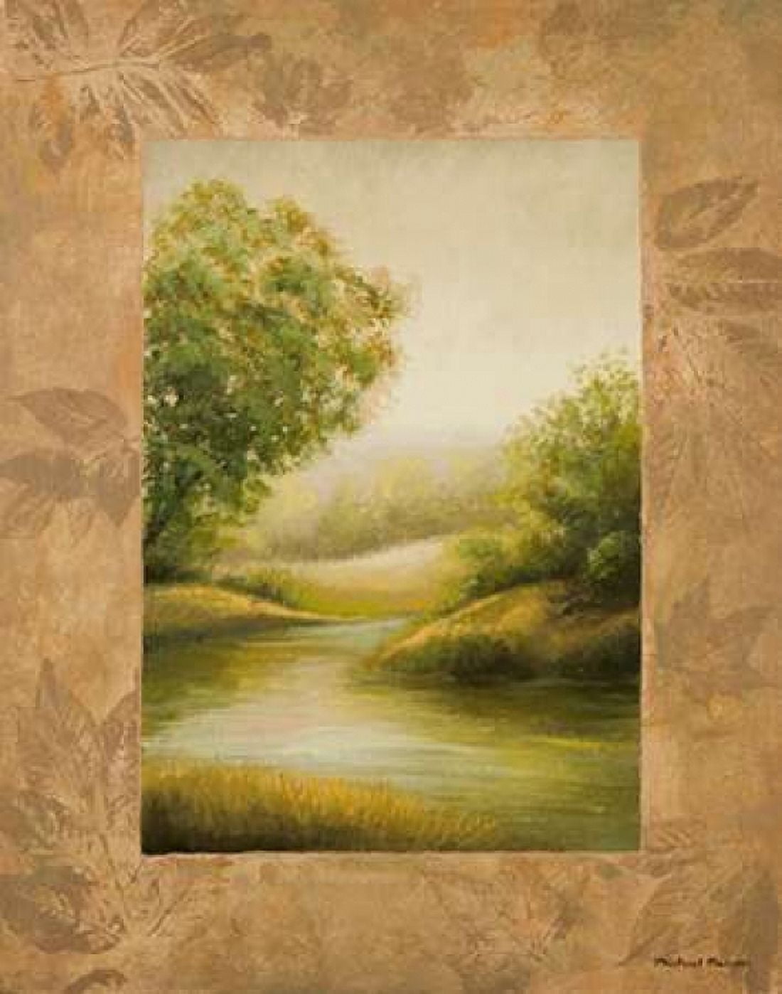 Northern Lake Canvas Art - Michael Marcon (22 x 28)