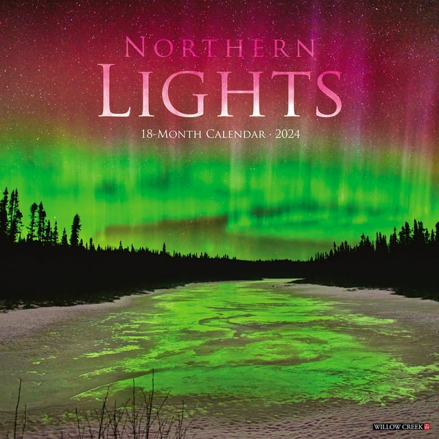 Northern Lights 2024 12 X 12 Wall Calendar (Other)