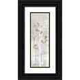 thumbnail image 1 of Northern Lights 9x18 Black Ornate Wood Framed with Double Matting Museum Art Print Titled - Golden Forest panel II, 1 of 4