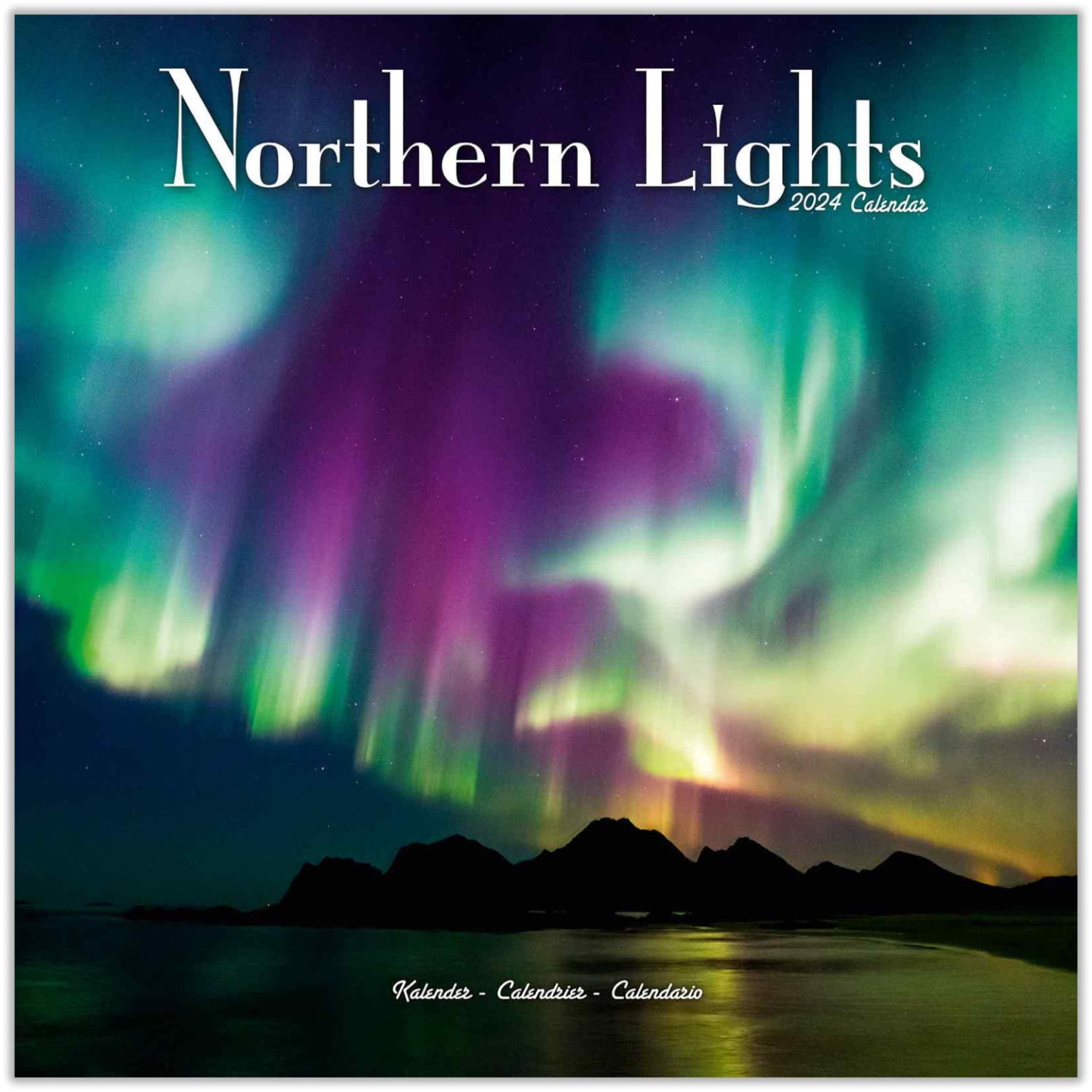 Northern Lights Calendar 2024 Northern Lights Premium Wall Calendar
