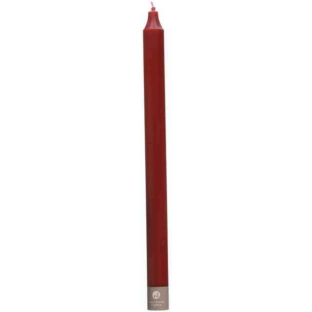 Northern Lights Candles Nlc Premium Tapers 12Pc Crimson 12 Inch