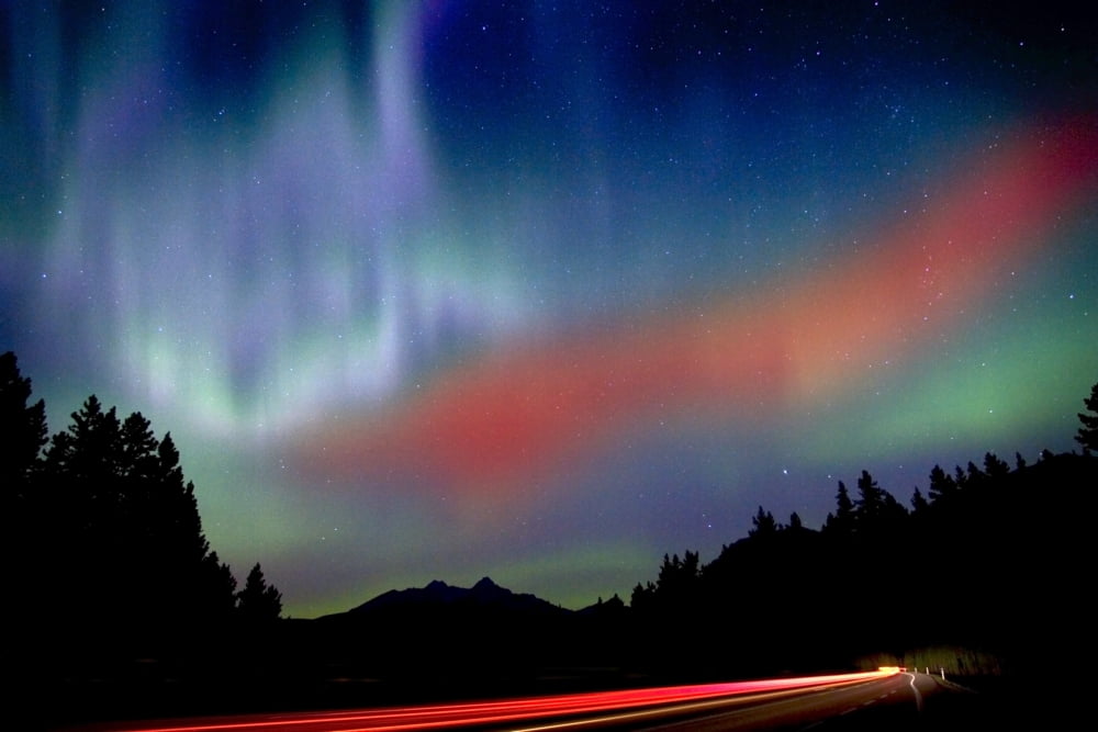 Northern Lights Canvas Art - Richard Wear Design Pics (17 x 11)