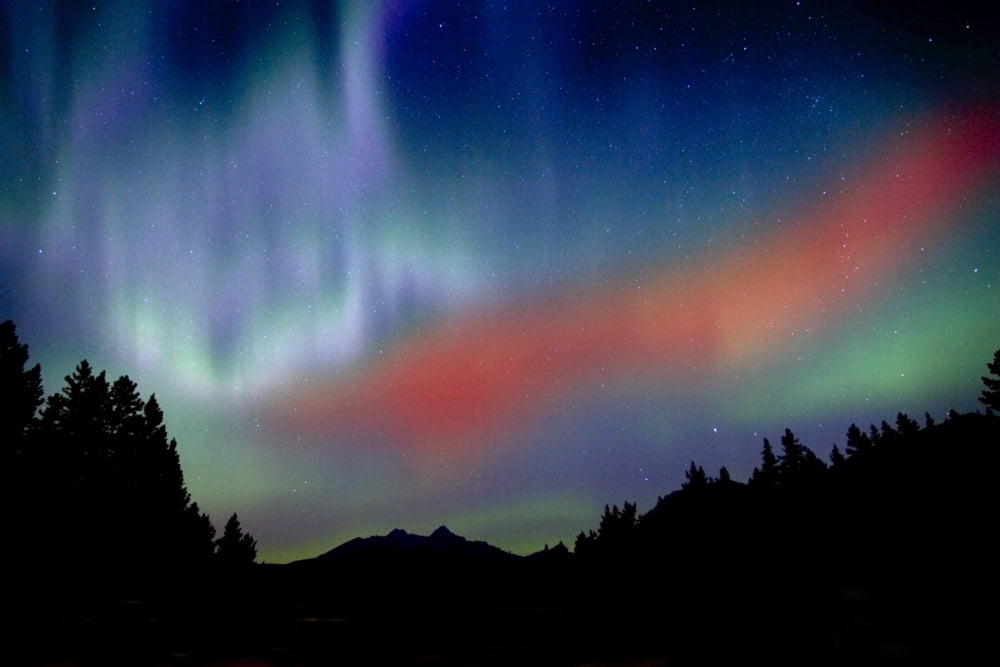 Northern Lights Canvas Art - Richard Wear Design Pics (34 x 22)