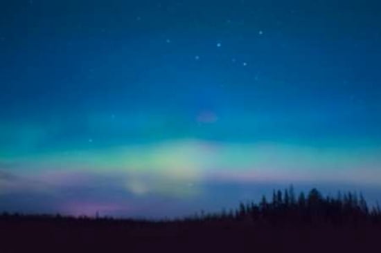Northern Lights Canvas Art - Roberta Murray (12 x 18)