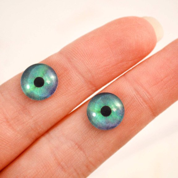 Northern Lights Fantasy Winter Glass Eyes