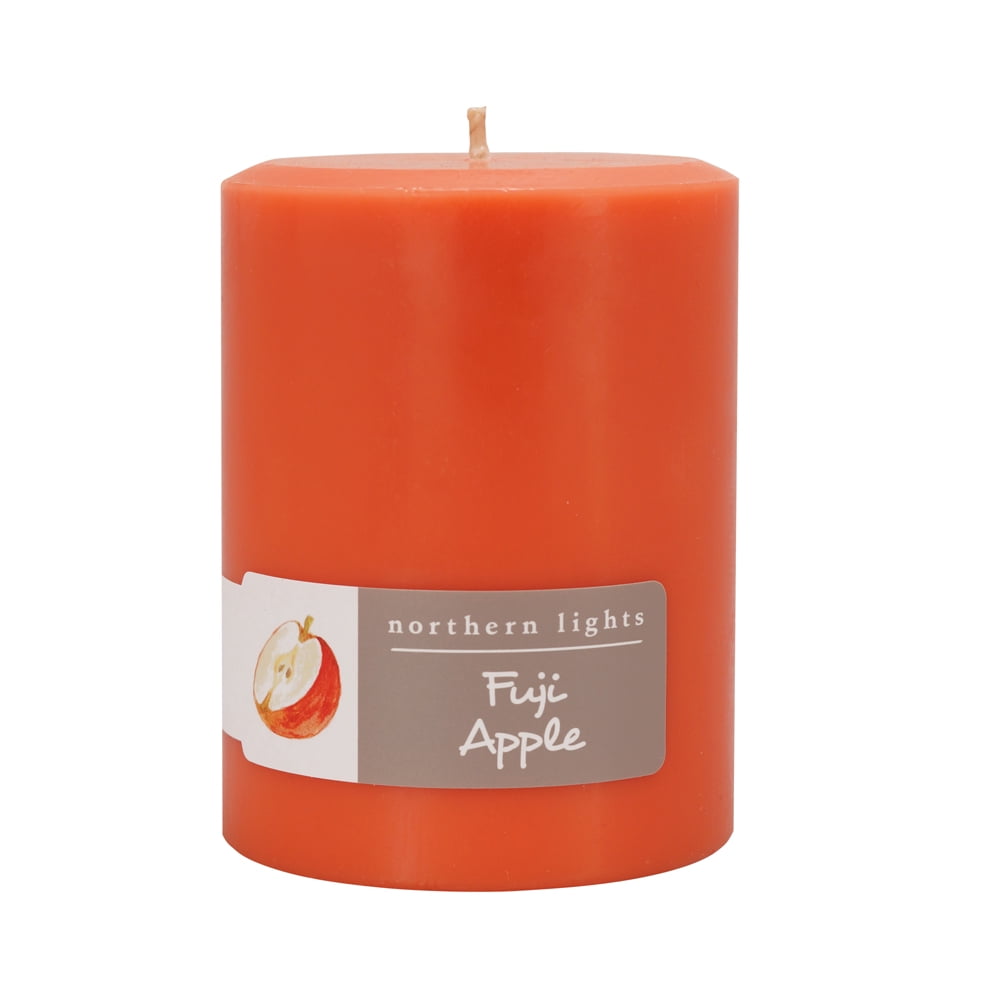 Northern Lights Fragrance Palette Pillar, Fuji Apple