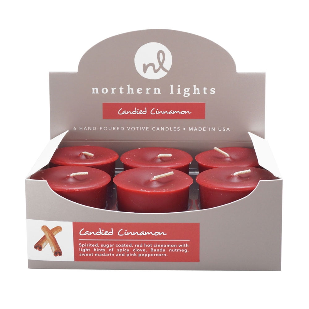 Northern Lights Fragrance Palette Votive Set (Set of 6), Candied