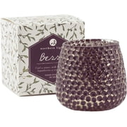 Northern Lights Holiday Candles Laurel 11 oz Mercury Teardrop Berry