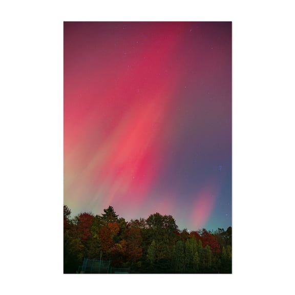 Northern Lights - Photography Unframed Wall Art Print 8 x 12 inches