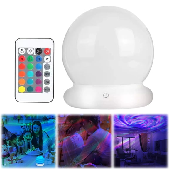 Northern Lights Planet Projector Light, 16 Colors Lighting Galaxy Projector Sensory Lights, Planet Light for Kids, Dynamic Atmosphere Lighting, Best Gifts for Holiday