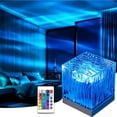 thumbnail image 1 of Northern Lights Projector - 16 Color Aurora Borealis Light Projector Lamp, LED Aurora Projector Light for Bedroom, Home Decor, and Relaxation(Remote Control), 1 of 11