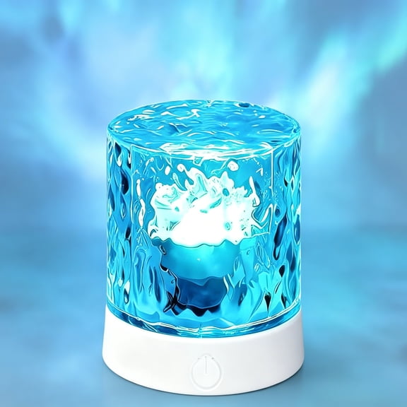 Northern Lights Projector, 16-Color Ocean Wave Ambient Light, Remote Dimmable Rotating Aurora Lamp, for Bedroom Sleep, Kids Night Light, Home Theater & Party Decor