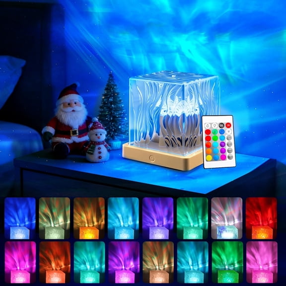Northern Lights Projector, 16 Colors Lamp Galaxy Projector fot Teens with Remote Control and Drift Effects for Bedroom Night Light for , Christmas for Boys & Girls