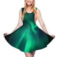 Northern Lights Sleeveless Dress prom dress 2024 Clothing womans