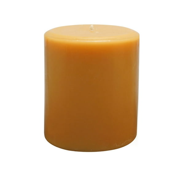 Northern Lights Unfragranced Pillar, Caramel