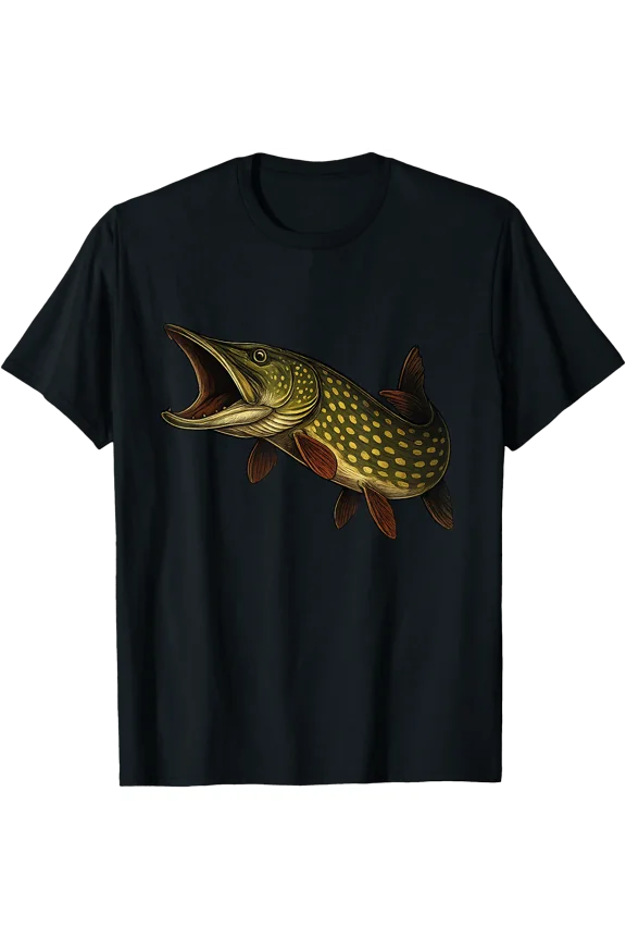 Northern Pike Enthusiast's Catch T-Shirt