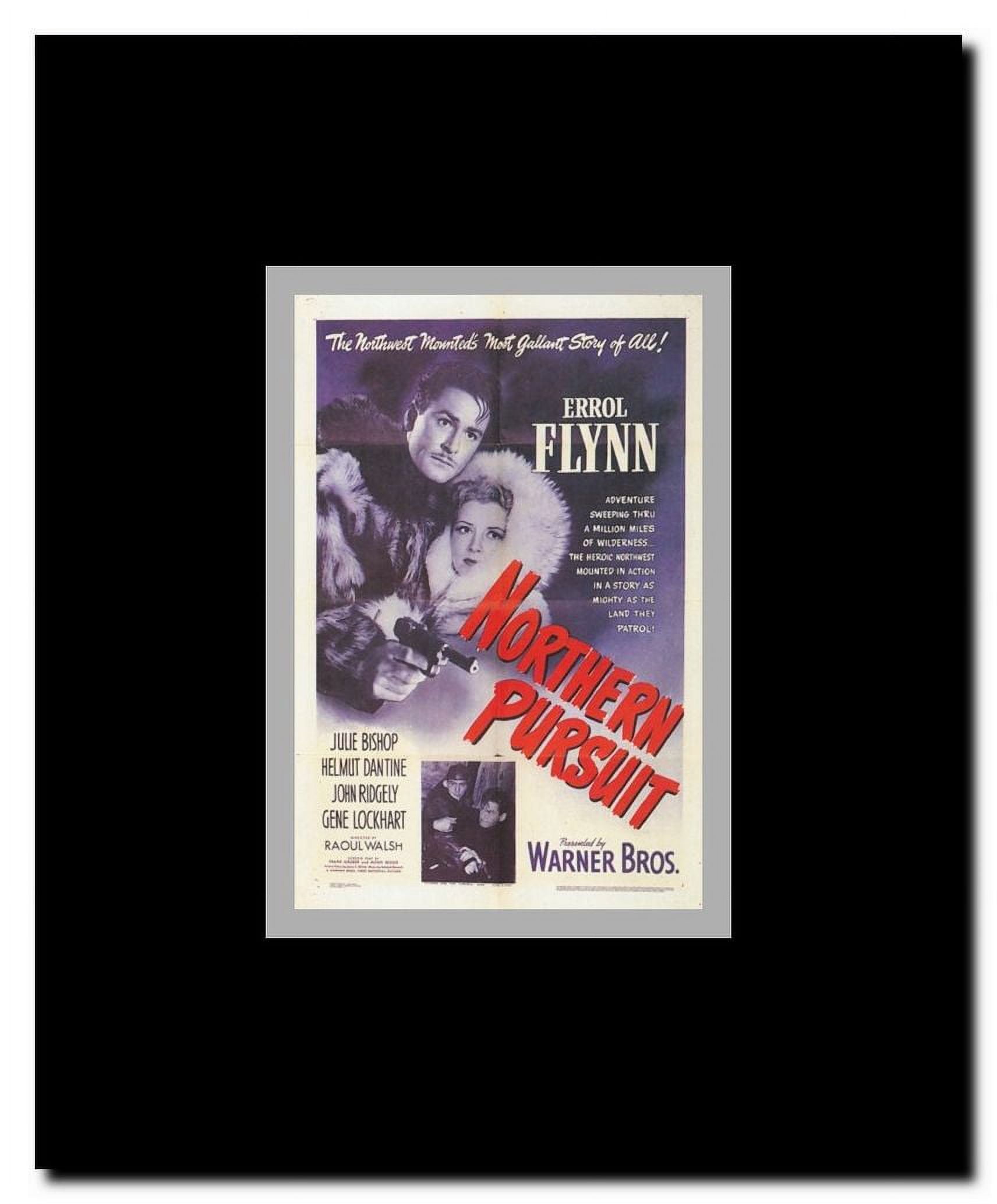 Northern Pursuit Framed Movie Poster