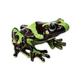 thumbnail image 1 of Northern Rose Green Poison Dart Frog Hand-painted - Home Decor Reptile Decorative Figurine Birthday Gift - Miniature Porcelain Figurine, 1 of 1
