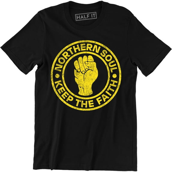 Northern Soul Keep The Faith 60's Music Inspired Men's Gift T-Shirt