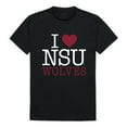 thumbnail image 1 of Northern State University Foundation I Love T-Shirt, Black - Medium, 1 of 1