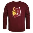 thumbnail image 1 of Northern State University Foundation Wolves College Crewneck Sweatshirt - Maroon, Small, 1 of 2