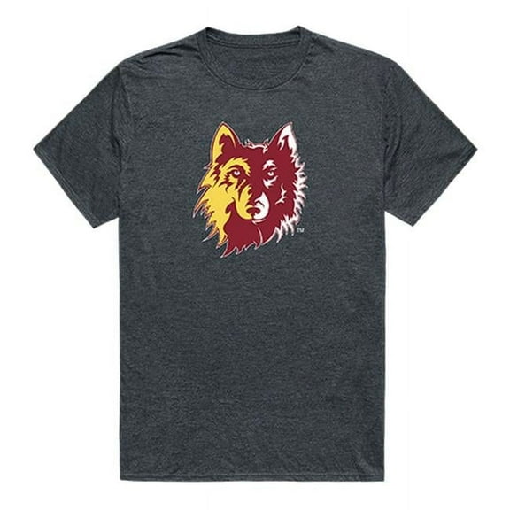 Northern State University Men Cinder T-Shirt, Heather Charcoal - 2XL