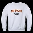 thumbnail image 1 of Northern State University Wolves Family Crewneck Sweatshirt, White - Small, 1 of 1