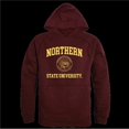 thumbnail image 1 of Northern State University Wolves Seal Hoodie, Maroon - Medium, 1 of 1