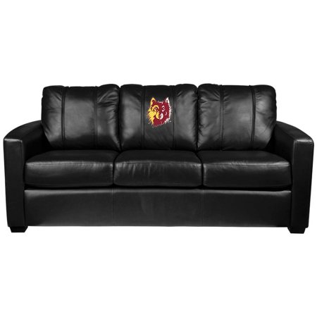 Northern State Wolf Head Logo Stationary Sofa with Zipper System