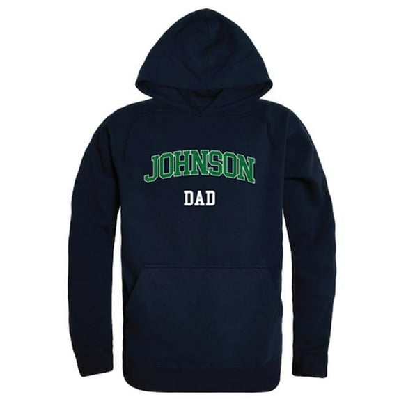 Northern Vermont University Badgers Dad Hoodie, Navy - Small