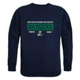 thumbnail image 1 of Northern Vermont University Badgers Established Crewneck Sweatshirt, Navy - Large, 1 of 1