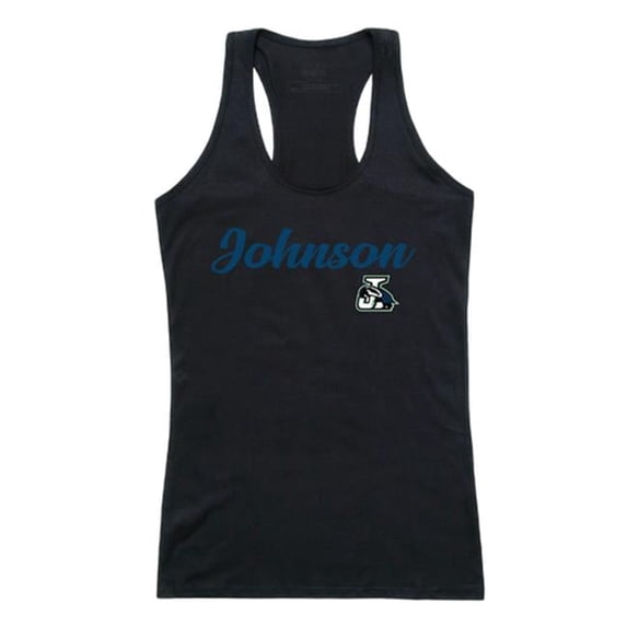 Northern Vermont University Badgers Script Tank Top, Black - Small