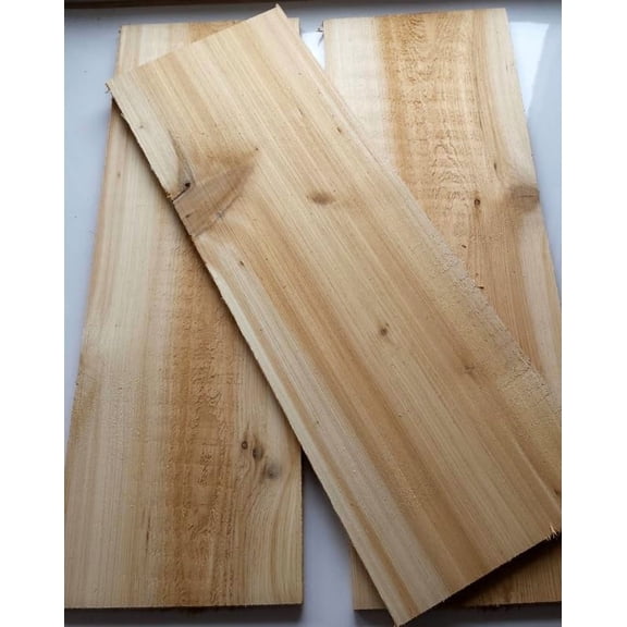 Northern White Cedar Rectangle Grilling Planks (6"x18" 30 Count)$$Garden & Patio